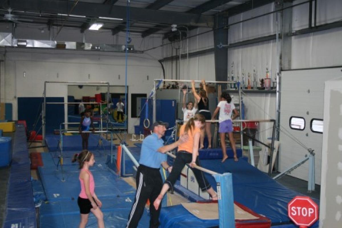 Saturday Gymnastics Class - Recreational level Gymnastics class at the new Kinetic Kids Gymnastics facility at 1 Jacks Hill Rd. Oxford, CT.